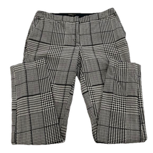 Dalia black and white plaid pants mid rise Size 6​
